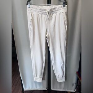 Yogalicious Women's Cream Track Pants